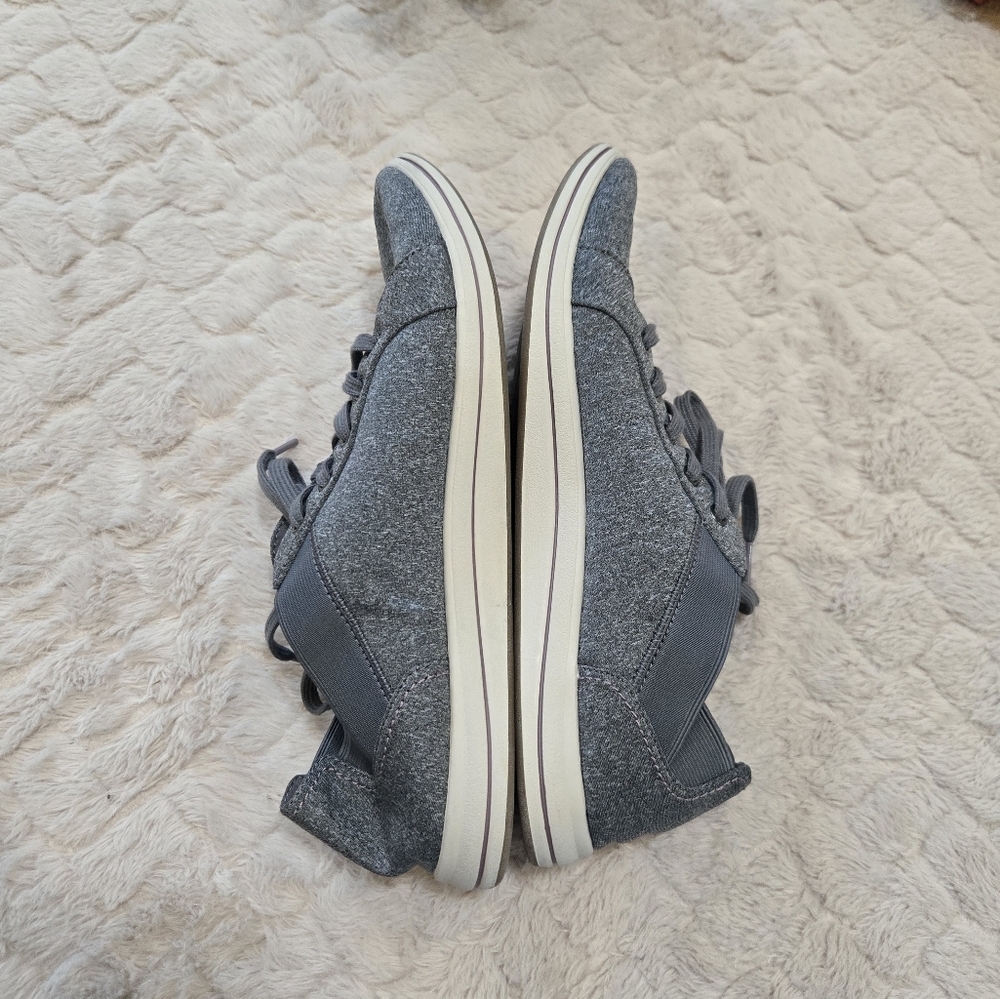 Cloudsteppers by Clarks Gray Casual Lace-up Sneakers, Size 9.5 - Picture 4 of 8
